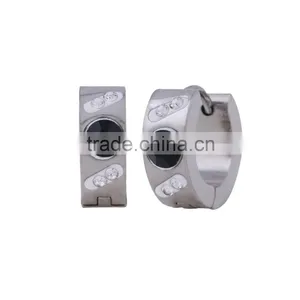 Hot Selling Unisex Huggie Earrings Stainless Steel Earrings Wholesale thumbnail-3