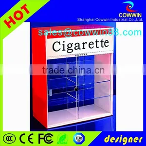 Plexiglass Storage Organizer Tray 4 Compartments Divided Rectangular Acrylic Accessory Tray thumbnail-1
