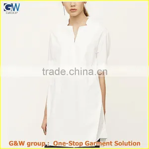 Sleeve Dress New Leisure Fashion Ladies Temperament Sleeve Dress Hot thumbnail-1