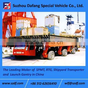 DCY75Self-Propelled Platform Hydraulic Transporter- Heavy Shipyard Transporter thumbnail-1