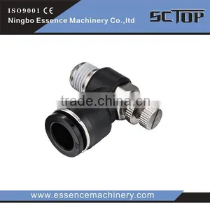 Pneumatic Plastic Control Valve Speed Controller(flow Speed Regulators) SC Series thumbnail-4