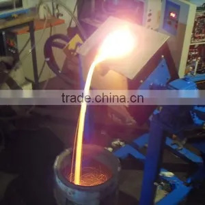 China Smelting Furnace 1tons up to 1200.C to Melt Brass thumbnail-5