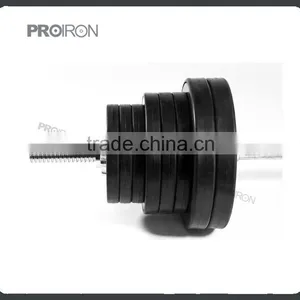60" Threaded Regular Weight Barbell Bar Set thumbnail-3