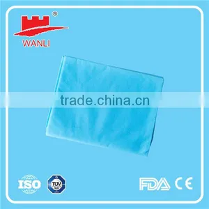 Main Factory Product White/Blue PP Disposable Hygiene Bed Sheet thumbnail-1