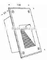 China Supplier IP65 Waterproof LED Electrical Wall Light Fitting thumbnail-4