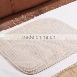 2016 New Pattern Anti Slip With Washable Cover Beautiful Velvet Foot Mat thumbnail-2