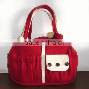 Wholesale Cheap Women Flax Tote Bags With Zipper 156-1 thumbnail-1