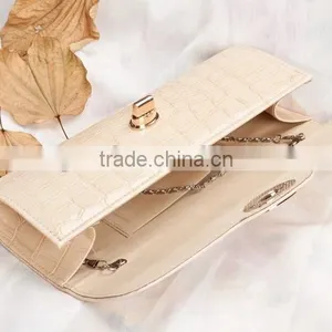 Fashion Croco PU Handbag Evening Bag thumbnail-5
