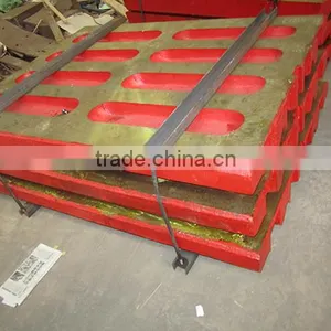 Jaw Crusher Wearing Spare Parts,jaw Plate With High Manganess Steel From SANYYO thumbnail-1
