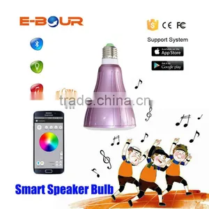 Mobile APP Control LED Bluetooth Speaker Bulk Buy From China thumbnail-1