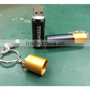 Metal Power up Battery 8gb Usb Memory Stick thumbnail-1