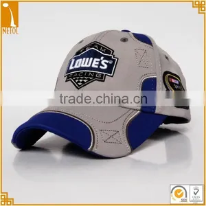 Promotional Men 6 Panel 100% Cotton Embroidered Custom Baseball Cap Wholasale thumbnail-1