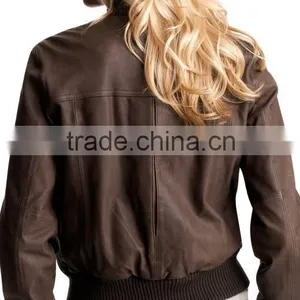 Leather Bomber Jacket/baseball Jacket/bomber Varsity Jacket thumbnail-2
