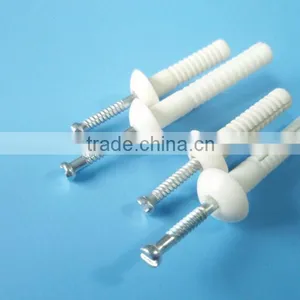 China High Quality Low Price Hammer Fix Screws Nylon Anchor thumbnail-1