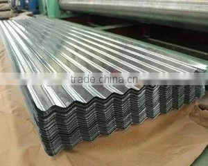 Zinc Coating 60g ~ 180g Galvanized Corrugated Sheet/coated Corrugated Sheet for Roofing ASTM A653 thumbnail-3