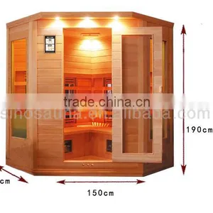 3 Person Sauna Corner Fitting Infrared Far Sauna (CE/ETL/TUV/ROSE) thumbnail-2