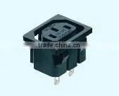 2PIN AC Power Socket,Gold Plated Composite Video and Audio Inputs Connector thumbnail-2