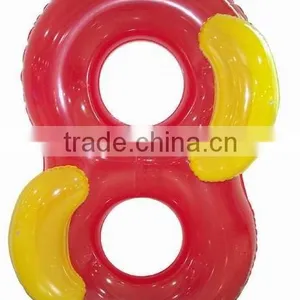 PVC Inflatable Twin Float Ring thumbnail-3