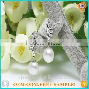 Custom S925 Silver Peacock South Sea Shell Pearl Earring thumbnail-3