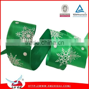 2015 Custom Printed Ribbon for Christmas,Christmas Decorative Ribbon thumbnail-4