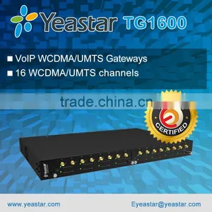 Yeastar 16 SIM Card WCDMA Gateway VOIP Gateway thumbnail-2