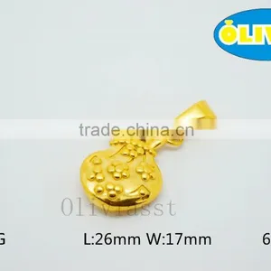 Olivia 2016 New Fashion Modern 316 Stainless Steel Cast Metal King Queen Imperial Crown Pendant thumbnail-5