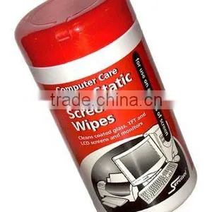 Computer Screen Lens Cleaner, Tube Pack Wet Cloth, CE Certification thumbnail-4