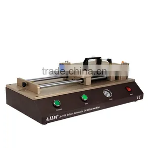 AIDA A766 Built-in Vacuum Tablet PC Automatic OCA Film Laminating Machine OCA Laminator Refurbish Machine thumbnail-1