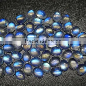 Natural Gemstone Type and Rainbow Moonstone Gemstone Material Cabchon Rainbow Moonstone thumbnail-3