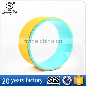 Wheel of Yoga , Gym Exercise Yoga Wheel , High Density Soft Yoga Wheel thumbnail-6
