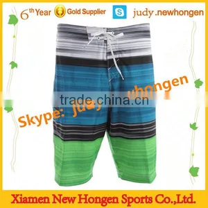 Men Sexy 4 Way Stretch Board Shorts, Blank Board Shorts Wholesale thumbnail-1