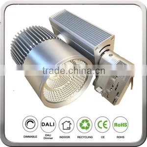 Silver Gray Grey Silvery Color LED Track Rail Light 30W With CREE COB thumbnail-5