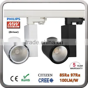 3 Lines LED Track Rail Light 20W 15W With CREE COB LED Lamp CRI 85Ra for Furniture thumbnail-6