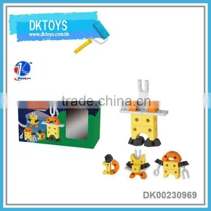 Denko Toys-16pcs 4 In 1 DIY Educational Toy Foam Blocks Kids thumbnail-1