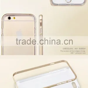 Mobile Phone Case for Iphone 6 Plus, for Iphone 6 Plus Tpu Metal Aluminum Cover Case thumbnail-1