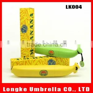 [LK004]2013 New Style Banana Umbrella Three Folding Umbrella thumbnail-2