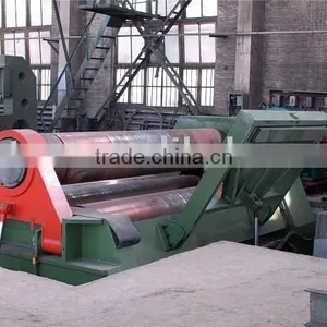 JXW11QNC-50X3500 3-roll Plate Bending Machine With Auxiliary Unit thumbnail-1