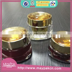 Supplier High Quality Cosmetic Acrylic Jars and Lids thumbnail-3