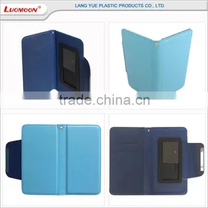 Leather Universal Flip Smart Phone Wallet Style Leather Case thumbnail-5
