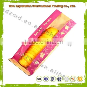 Food Packing Brown Kraft Paper Sandwich Bag/ Paper Bread Bag thumbnail-3