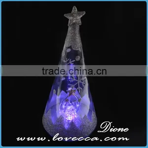 Indoor Fashion Transparent Glass Dome Christmas Tree Decorations thumbnail-2