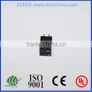 2.54mm Double Row Straight Female Header 2 Pin thumbnail-1