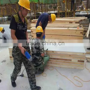 18mmX1220X2440, Poplar Core, Brown Film Faced Plywood With Printed Logo for Concrete Formwork thumbnail-5