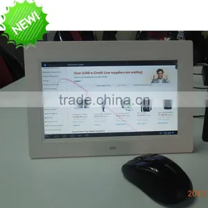 Christmas New Year Decorations! 10 Inch Digital Photo Frame Wifi Android 4.1 Digital Picture Frame Christmas Ornament thumbnail-1