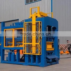 Fully Automatic Concrete Road Block Making Machine QT10-15 thumbnail-4