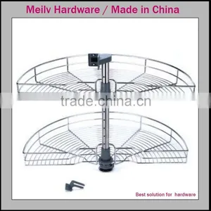 2016-2017 Foshan Kitchen Hardware Cabinet Chrome Revolving Basket thumbnail-2