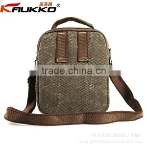 Traditional Canvas Waist Bag Fanny Pack Small Messenger Bag Sport Waist Bag Running Waist Bag Sling Bag For School thumbnail-3