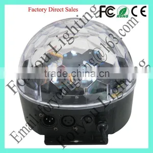 Good Quality Export 6*1w Rgbwap Leds Led Crystal Ball Stage Effect Lighting thumbnail-1