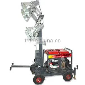 4*400W Portable Light Tower thumbnail-3
