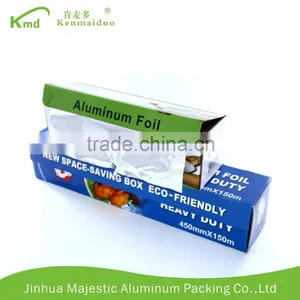 Silver Paper Food Wrap Barbecue Bakeware Aluminum Foil Sheet 150m thumbnail-1